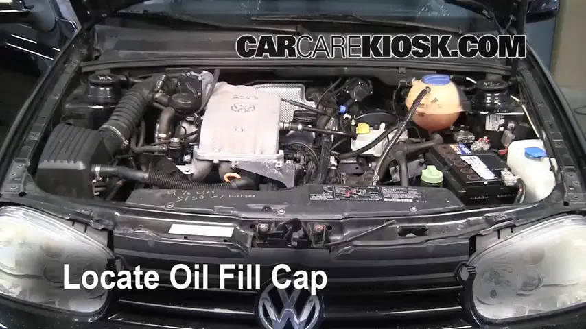 2002 Volkswagen Cabrio GLX 2.0L 4 Cyl. Oil